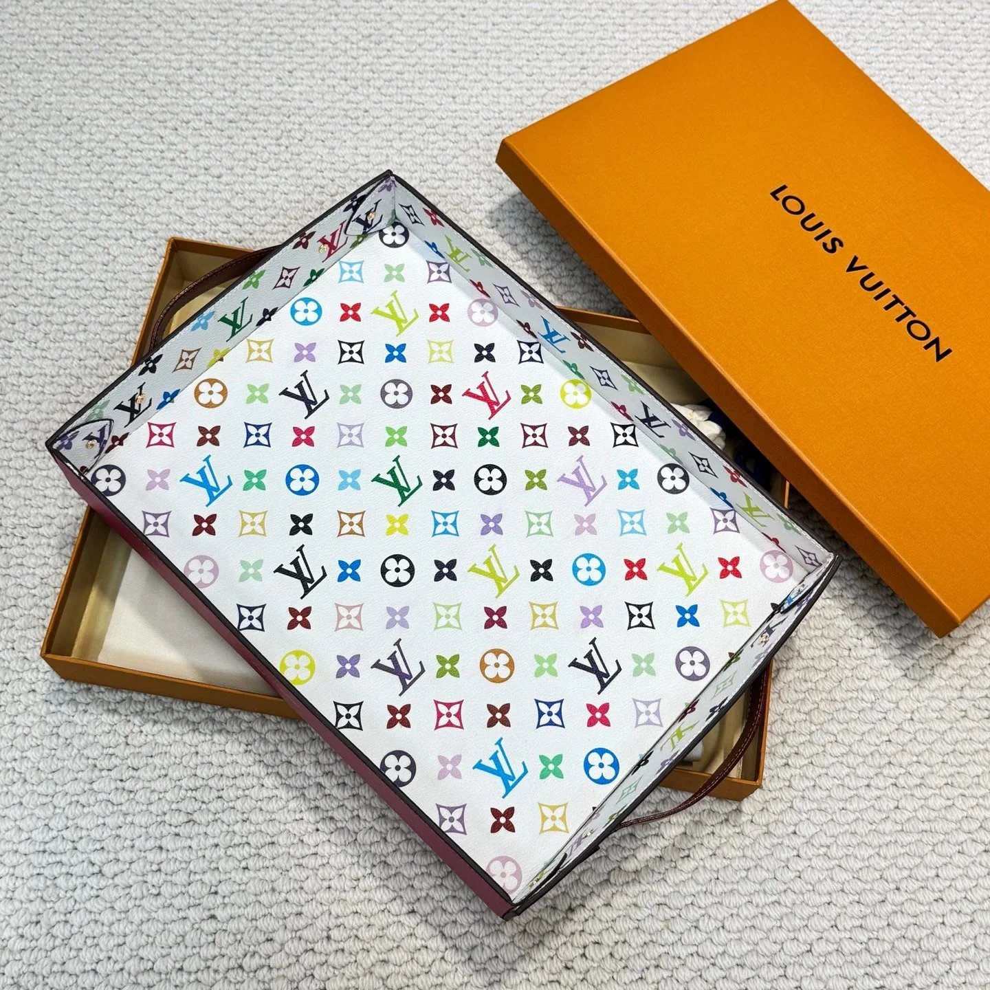 Louis Vuitton x Takashi Murakami Monogram Multicolore Valet Tray Collection - 007593
