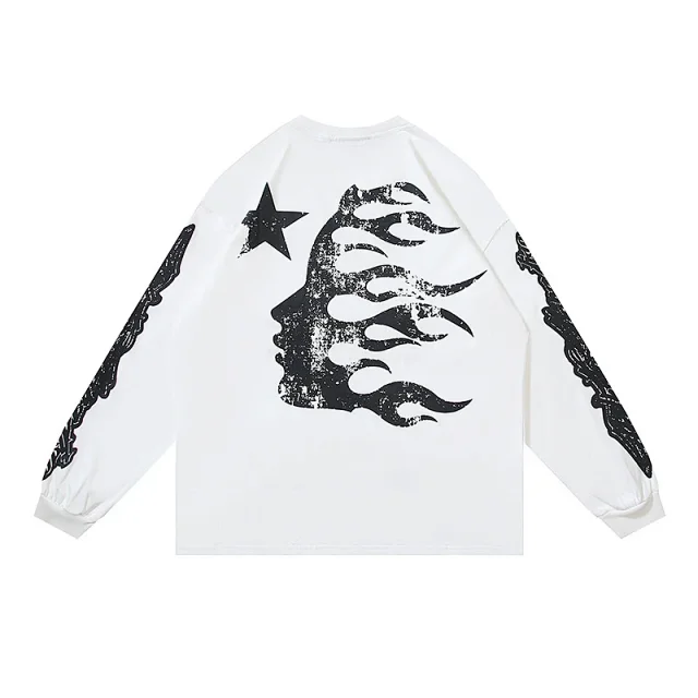 Hellstar T-Shirts Long Sleeve Graphic T-Shirt product detail image 18