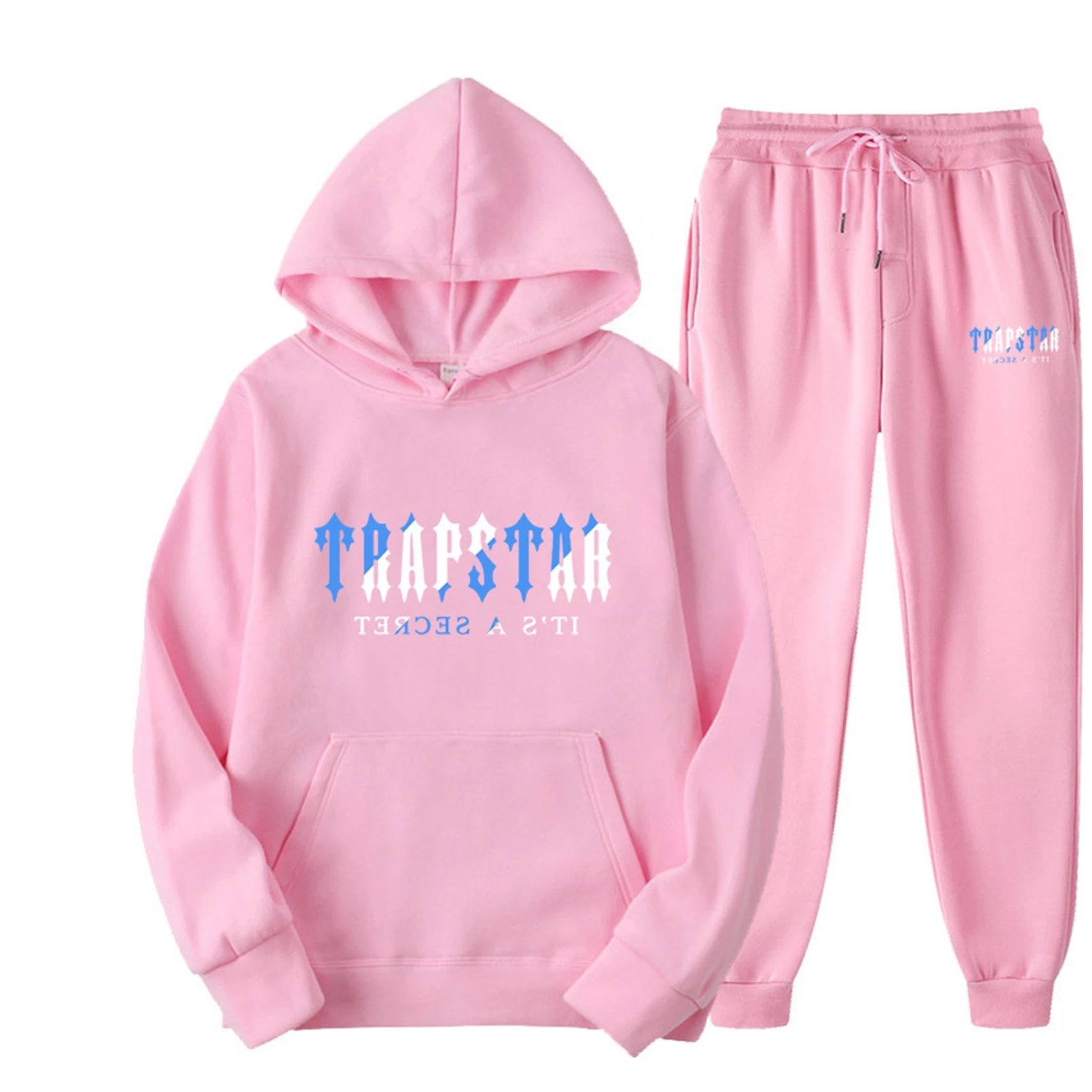 Trapstar Red 'It's A Secret' Hoodie and Sweatpants Set - 23