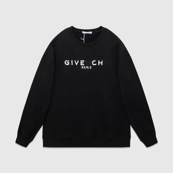 Givenchy Logo Print White Hoodie - 21