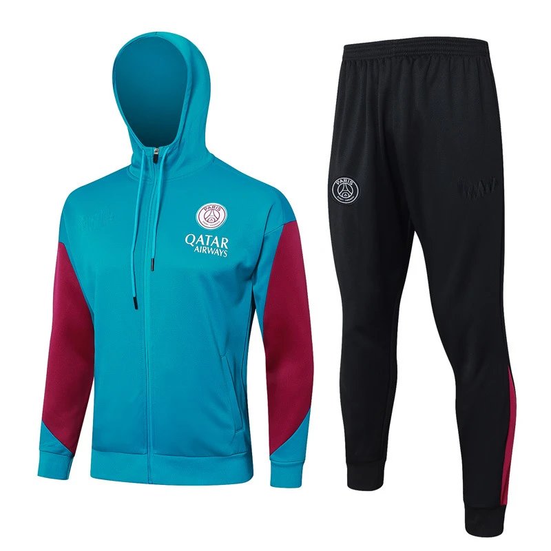 FFF Gallic Rooster Tracksuit Light Blue/Navy - 11