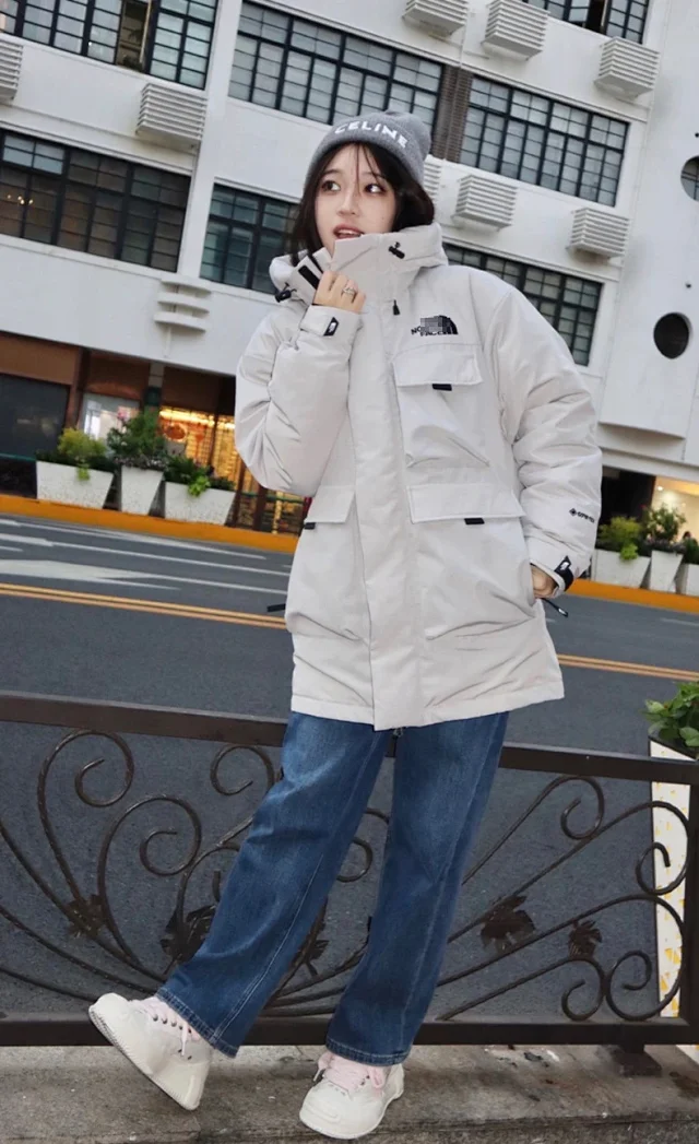 The North Face Down Jackets Hooded Multi-Pocket Jacket product detail image 15