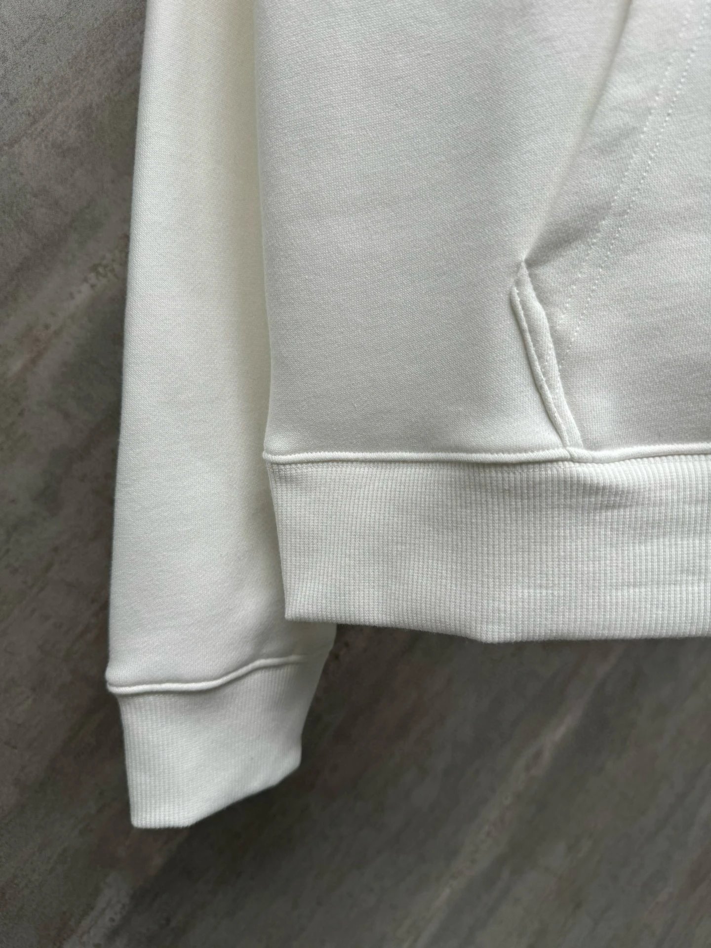 Celine Triomphe Hoodie Charcoal Gray Hoodie - 11