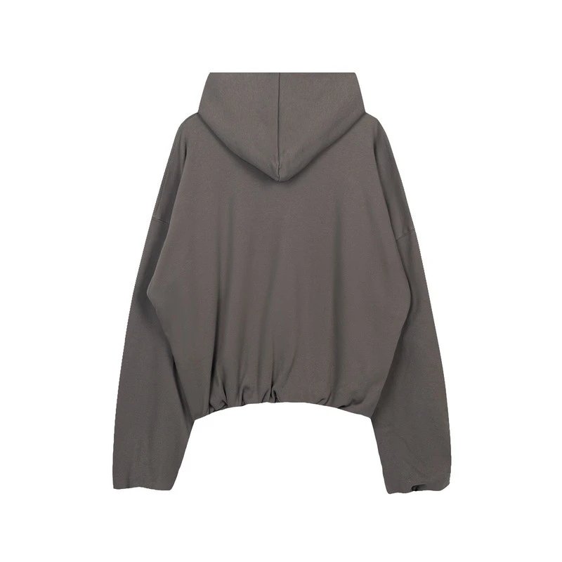 Saint Tears Dove Embroidered Cropped Hoodie Black - 17