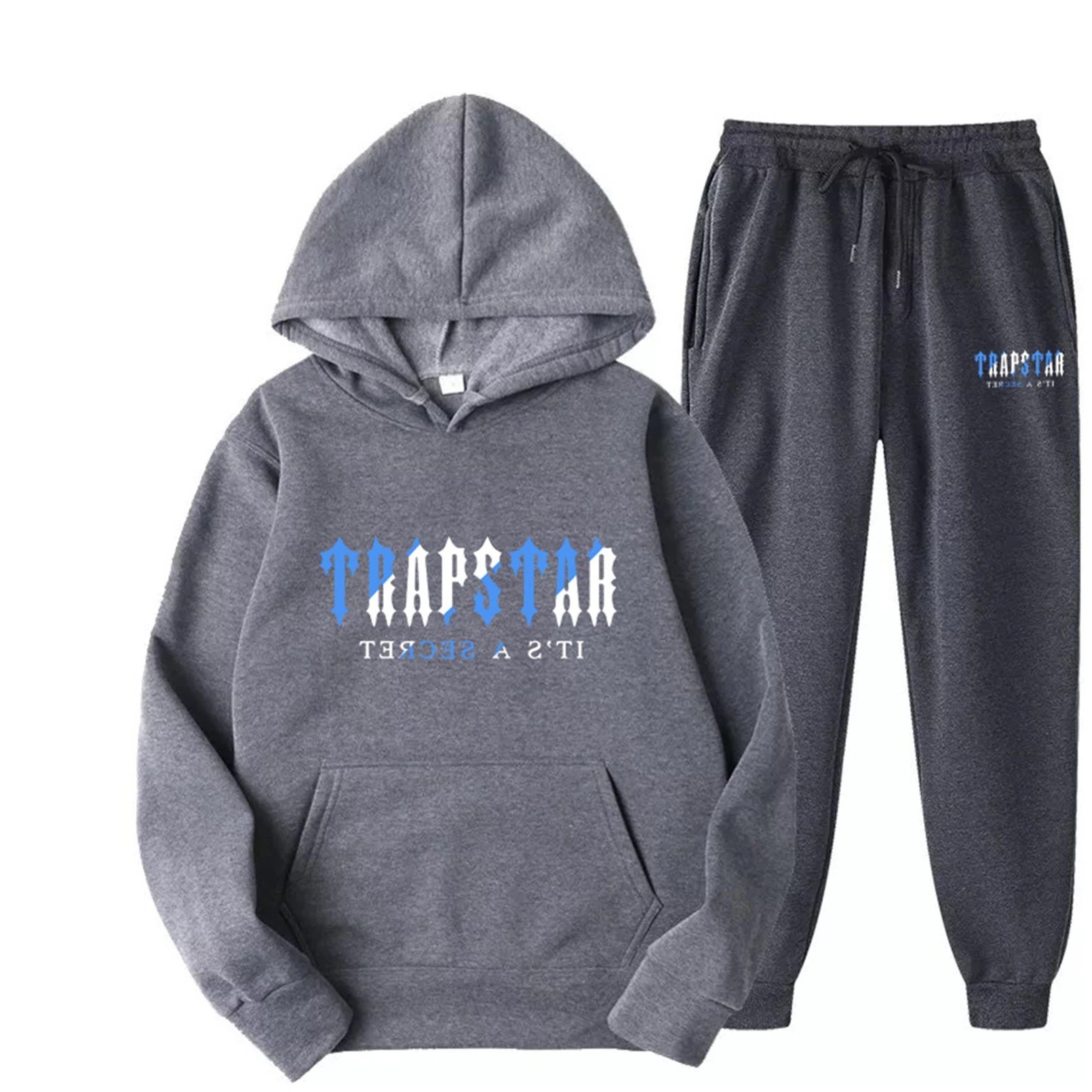 Trapstar Red 'It's A Secret' Hoodie and Sweatpants Set - 15