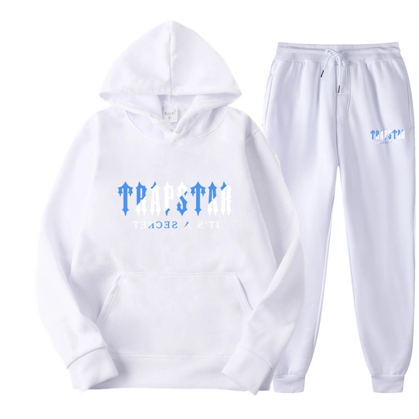 Trapstar Red 'It's A Secret' Hoodie and Sweatpants Set - 41