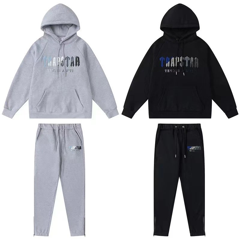 Travstar Distorted Logo Black Hoodie - 19