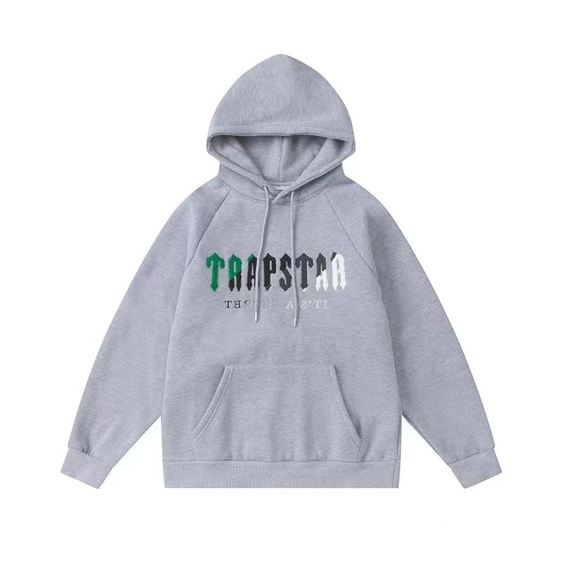 Travstar Distorted Logo Black Hoodie - 32