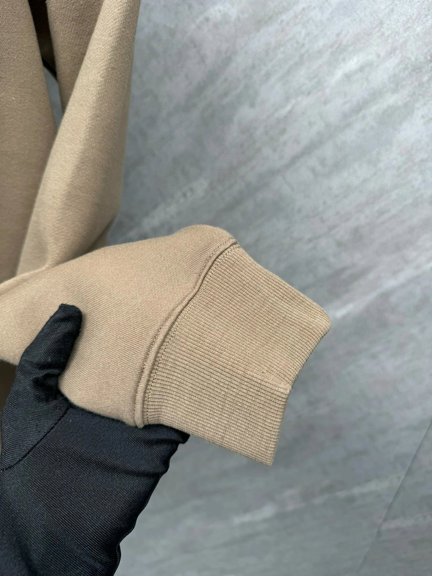 Celine Triomphe Hoodie Charcoal Gray Hoodie - 16
