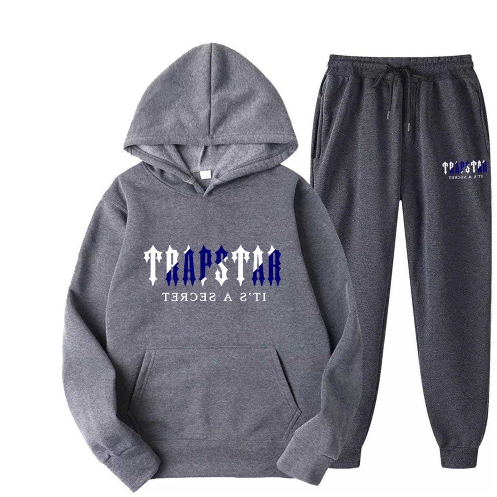 Trapstar Red 'It's A Secret' Hoodie and Sweatpants Set - 16