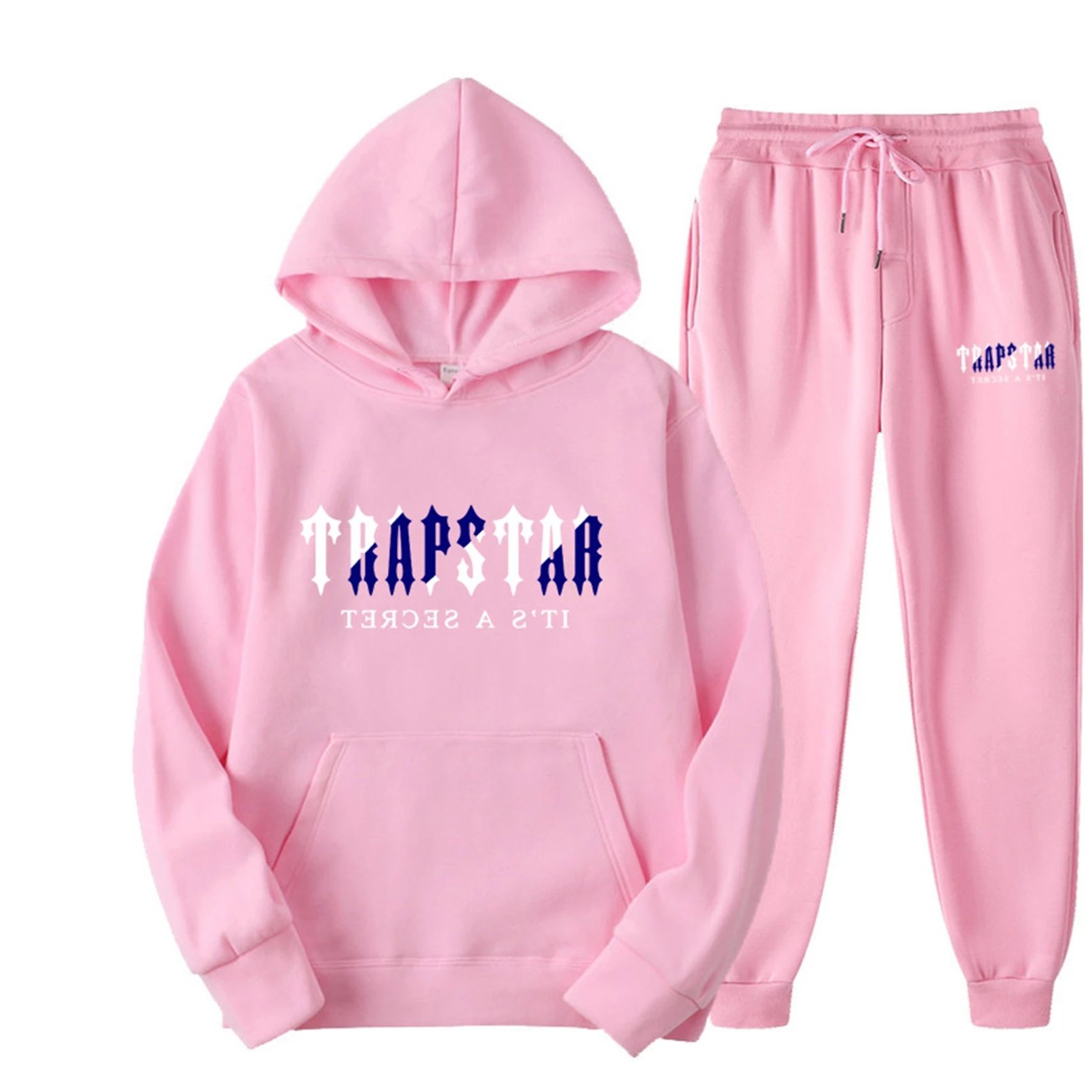 Trapstar Red 'It's A Secret' Hoodie and Sweatpants Set - 24