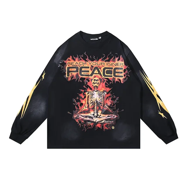Hellstar T-Shirts Long Sleeve Graphic T-Shirt product detail image 46