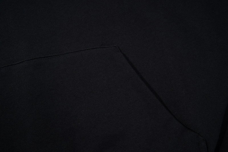 Saint Tears Dove Embroidered Cropped Hoodie Black - 31
