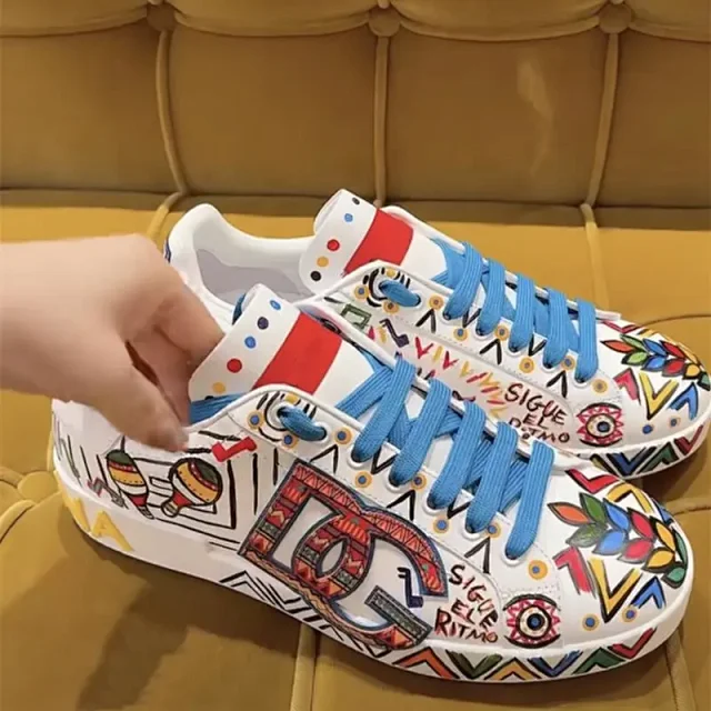 Dolce & Gabbana Sneakers Graffiti-print product detail image 18