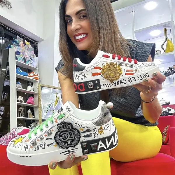 Off-White Industrial Low Black/White Sneakers - 14