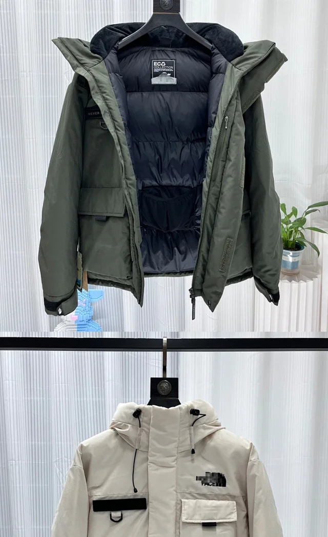 The North Face Down Jackets Hooded Multi-Pocket Jacket product detail image 12