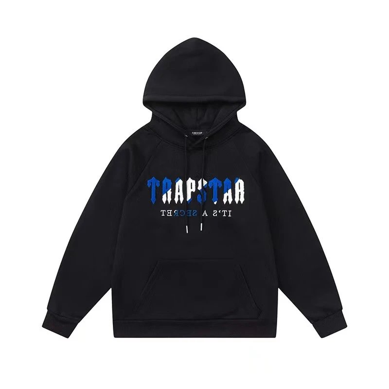 Travstar Distorted Logo Black Hoodie - 53