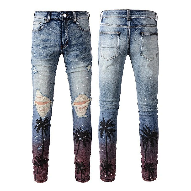 Design Distressed Black Jeans with Neon Green Inner Lining product detail 32 in Litbuy spreadsheet finds