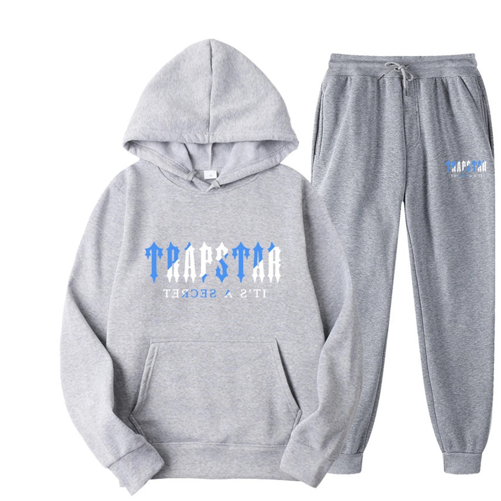 Trapstar Red 'It's A Secret' Hoodie and Sweatpants Set - 13