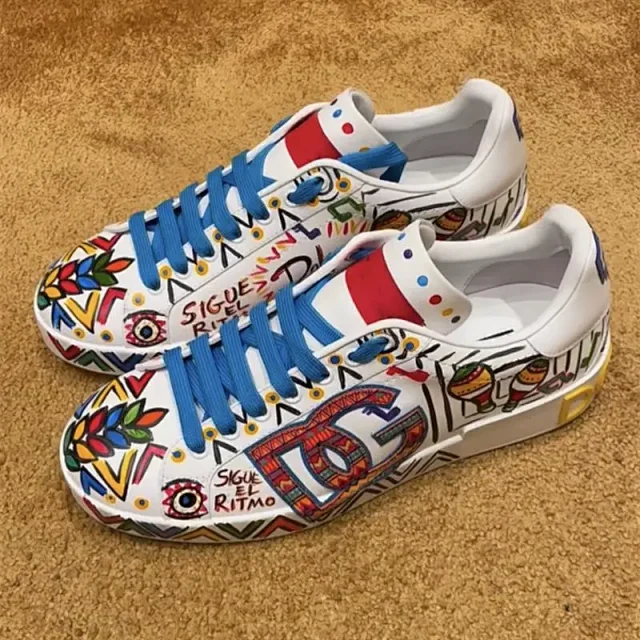 Dolce & Gabbana Sneakers Graffiti-print product detail image 19