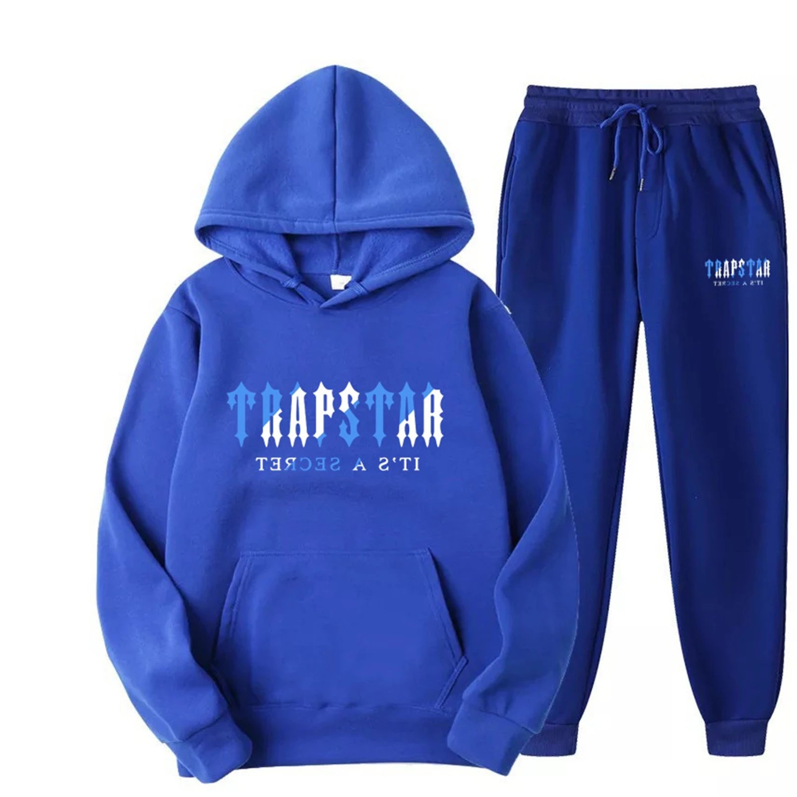 Trapstar Red 'It's A Secret' Hoodie and Sweatpants Set - 35