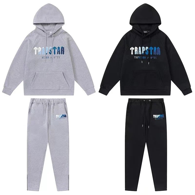 Travstar Distorted Logo Black Hoodie - 47