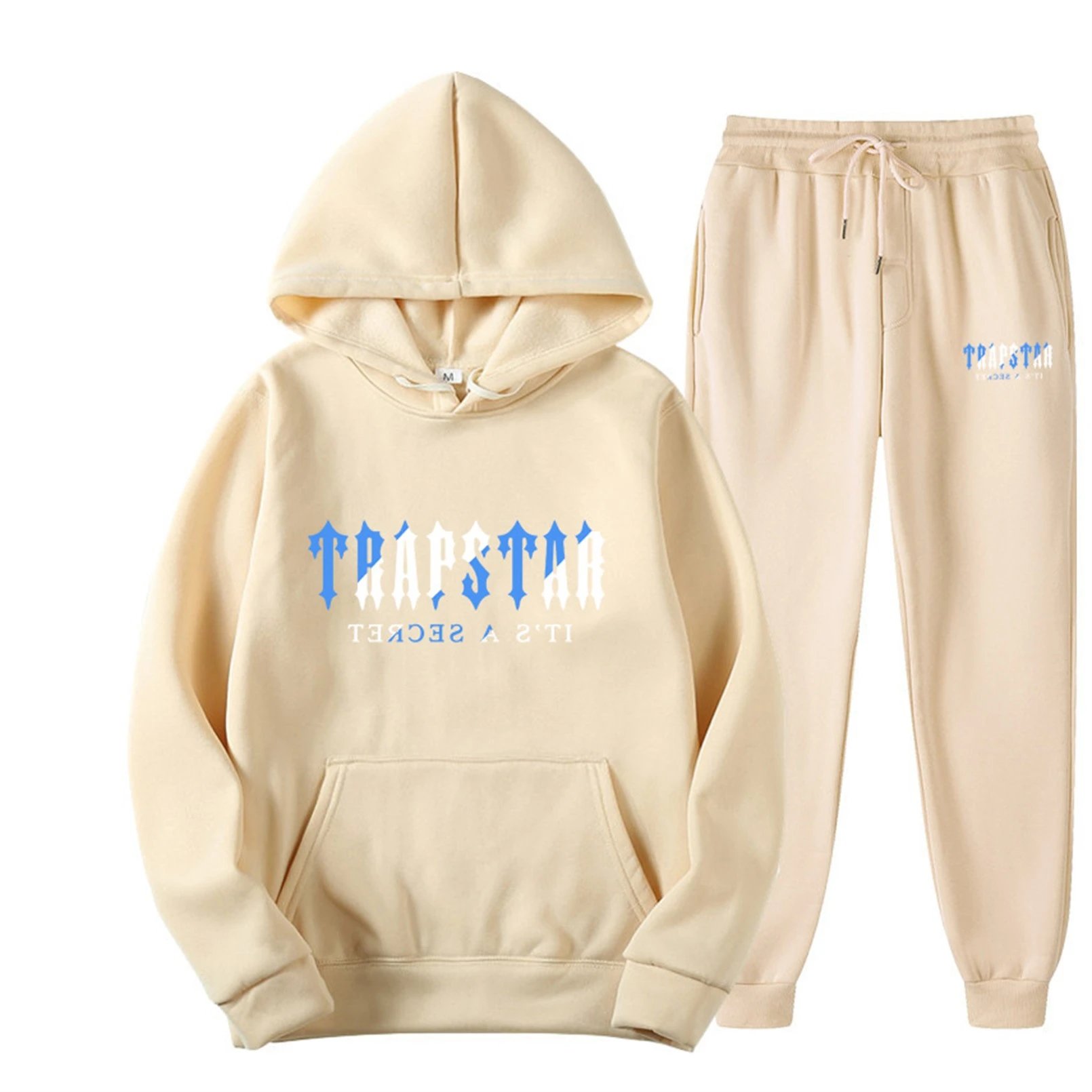 Trapstar Red 'It's A Secret' Hoodie and Sweatpants Set - 29