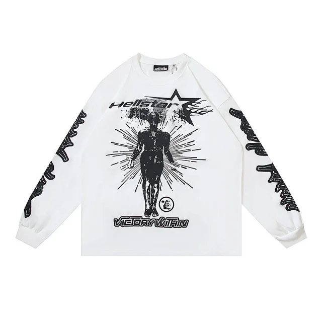 Hellstar T-Shirts Long Sleeve Graphic T-Shirt product detail image 19