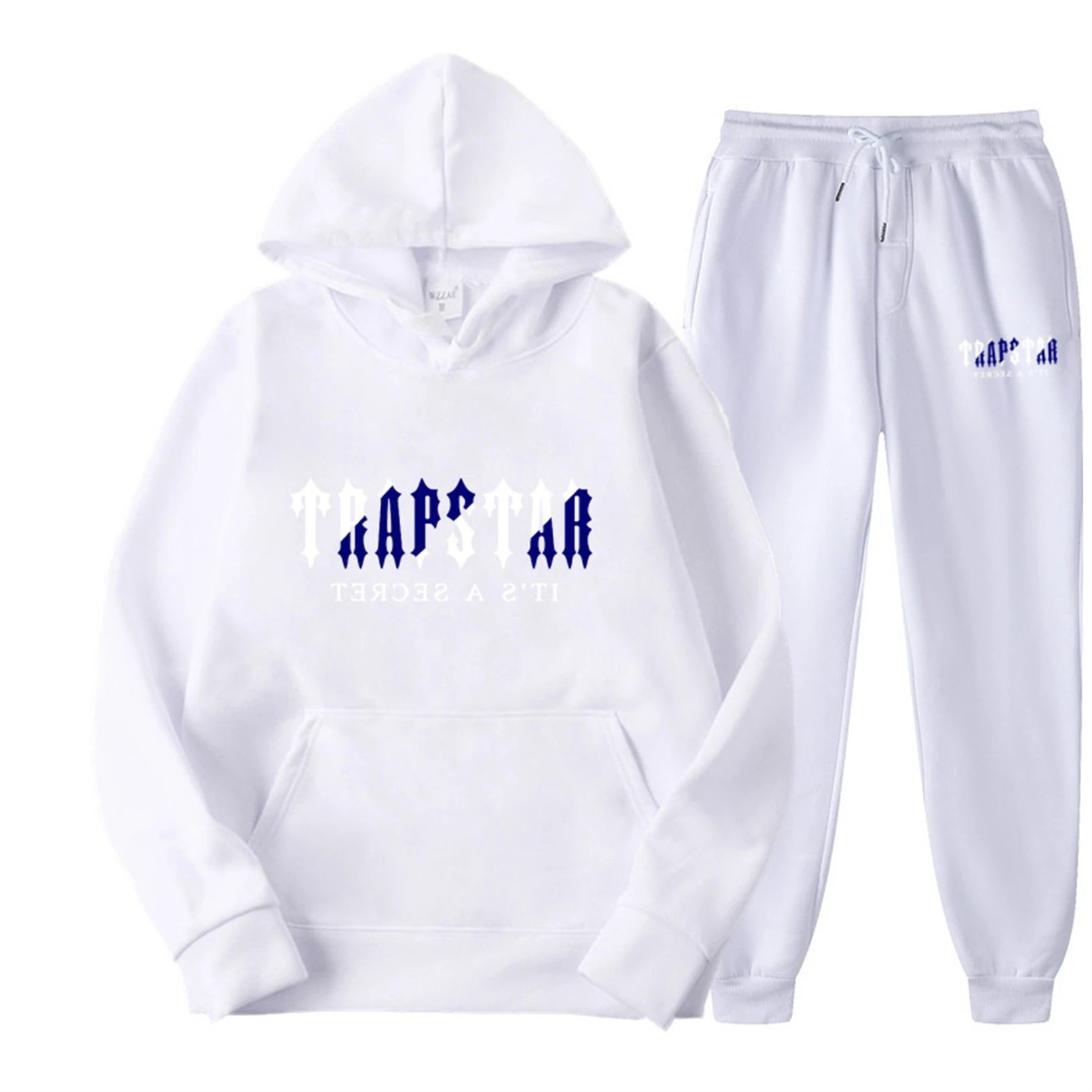 Trapstar Red 'It's A Secret' Hoodie and Sweatpants Set - 12