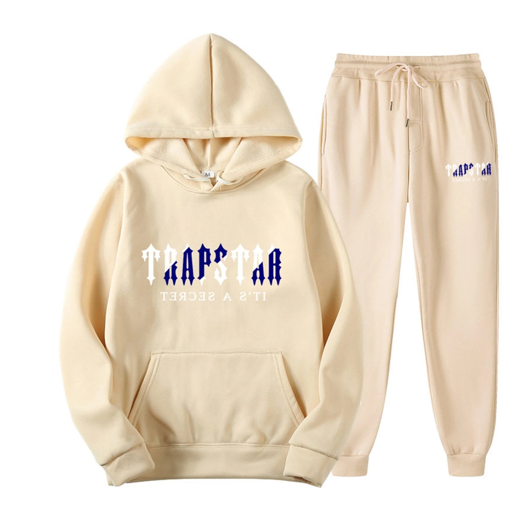 Trapstar Red 'It's A Secret' Hoodie and Sweatpants Set - 30