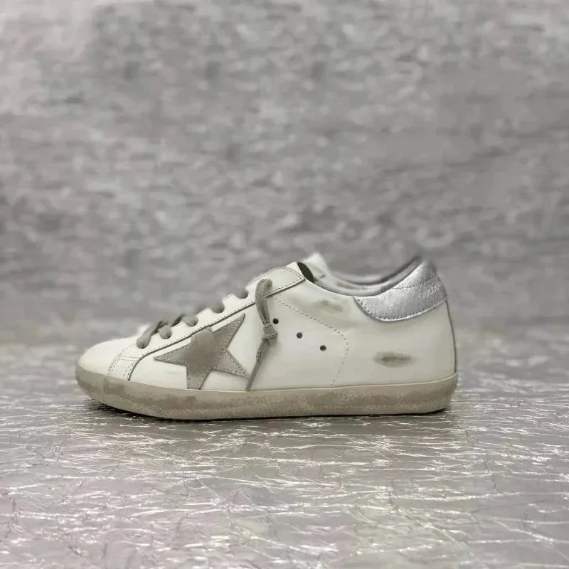 Golden Goose Sneakers Super-Star distressed star-appliqué image 8