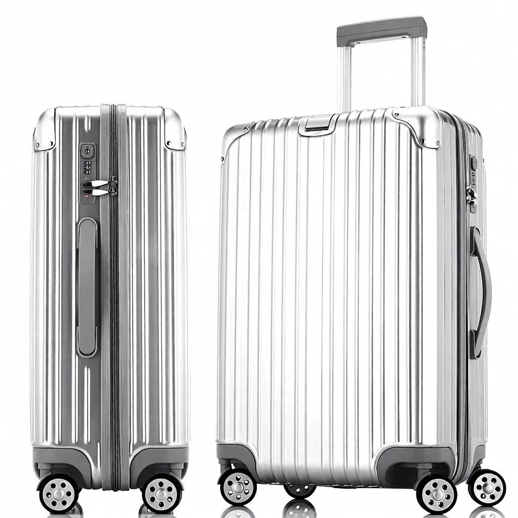 Hardshell Spinner Suitcase Set Red Travel Luggage