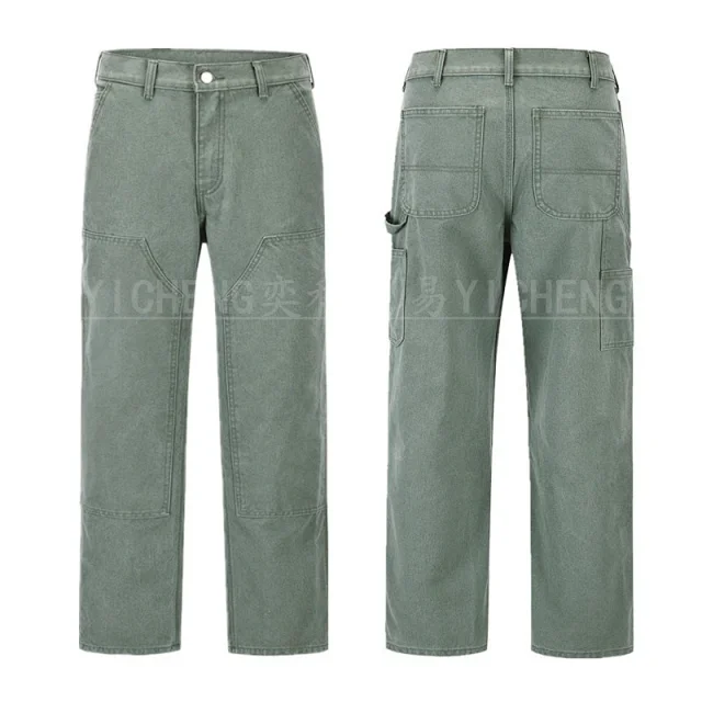 Unbranded Jeans Washed distressed denim product detail image 17