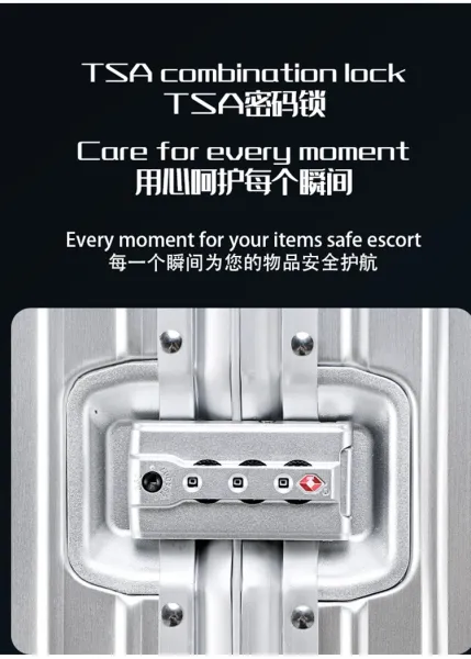 Design Silver Hardshell Spinner Suitcase Set Suitcase - 13