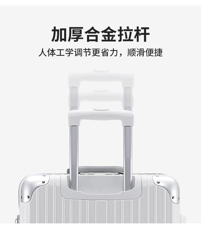 Design Silver Hardshell Spinner Suitcase Set Suitcase - 44