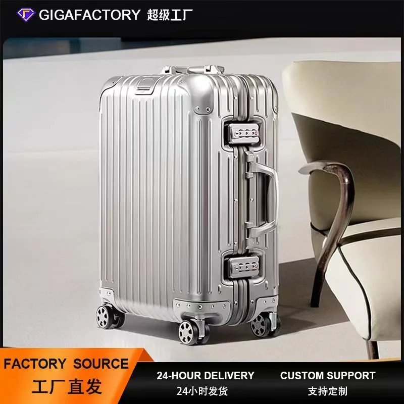 Unbranded Travel Bags Aluminum-frame hard-shell spinner suitcase image 1