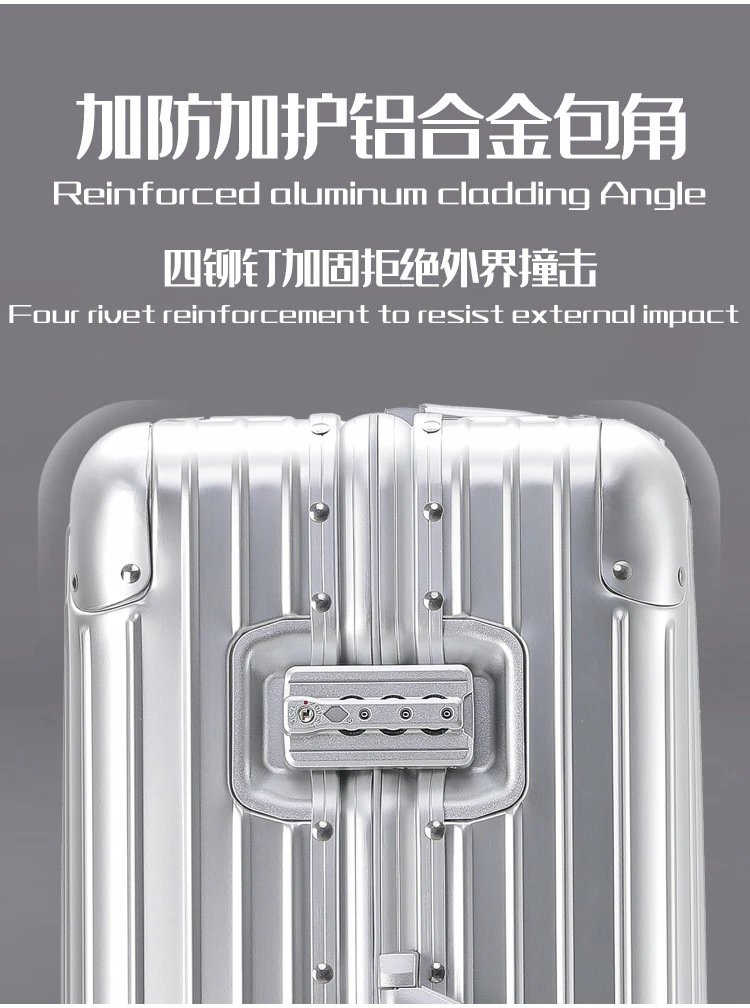 Design Silver Hardshell Spinner Suitcase Set Suitcase - 10
