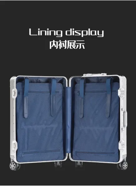Design Silver Hardshell Spinner Suitcase Set Suitcase - 12