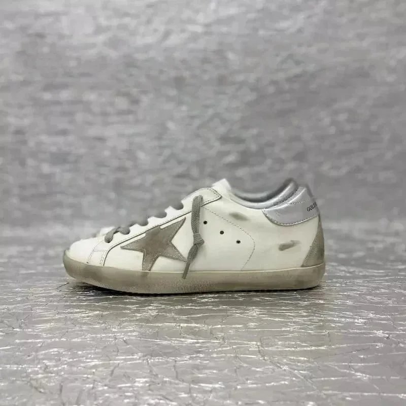 Golden Goose Sneakers Super-Star distressed star-appliqué — 10