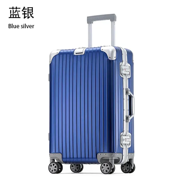 Rimowa Essential Blue Silver Suitcase - 1