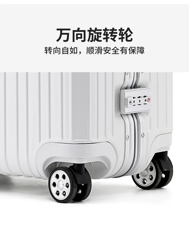 Unbranded Travel Bags Aluminum-frame hard-shell spinner suitcase product detail image 43