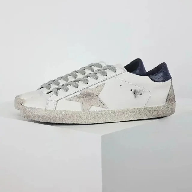 Golden Goose Sneakers Super-Star glitter star low-top product detail image 7