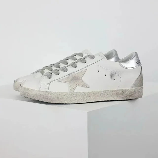 Golden Goose Sneakers Super-Star glitter star low-top product detail image 15