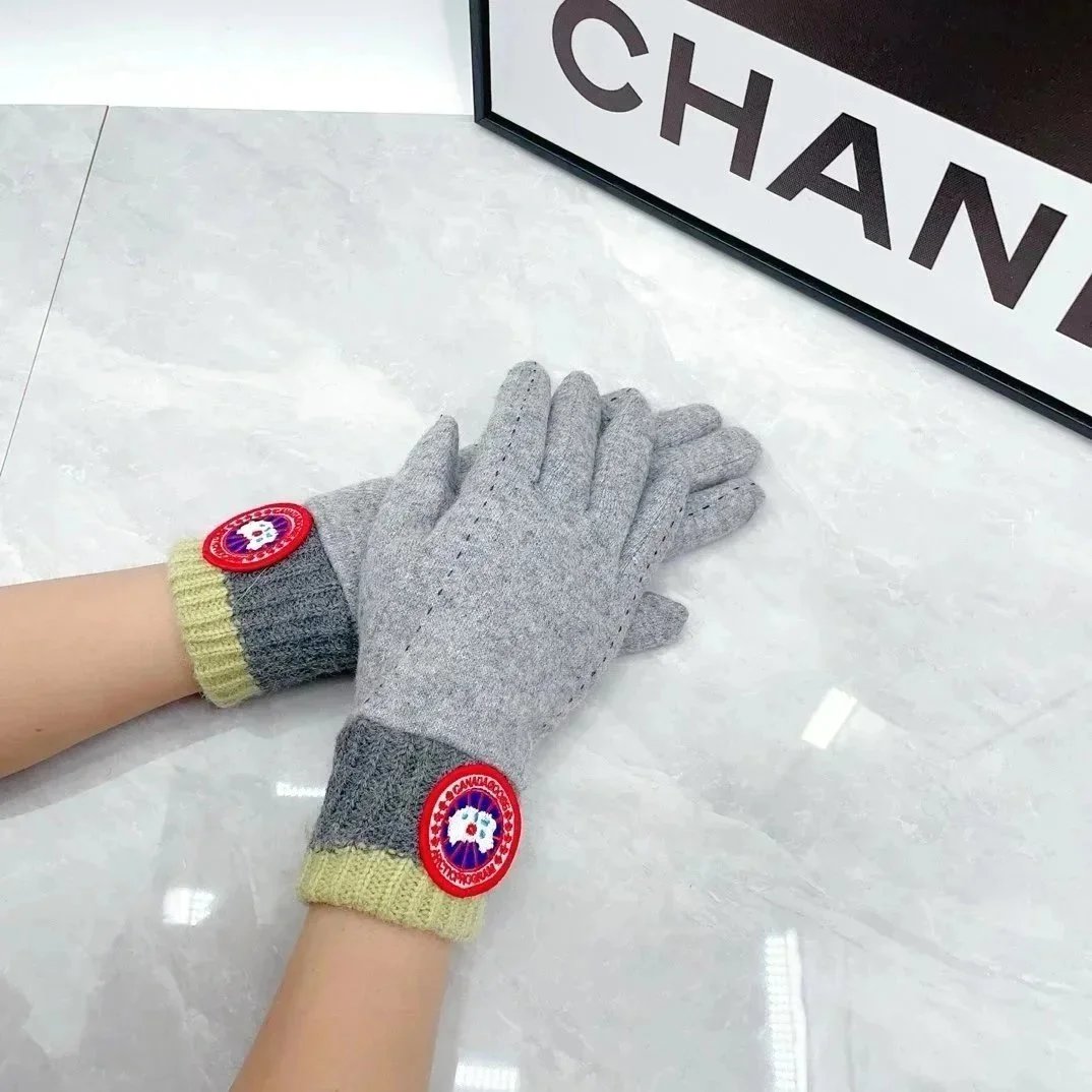 Dior Gloves Knit with Embroidered Bee Motif — 18