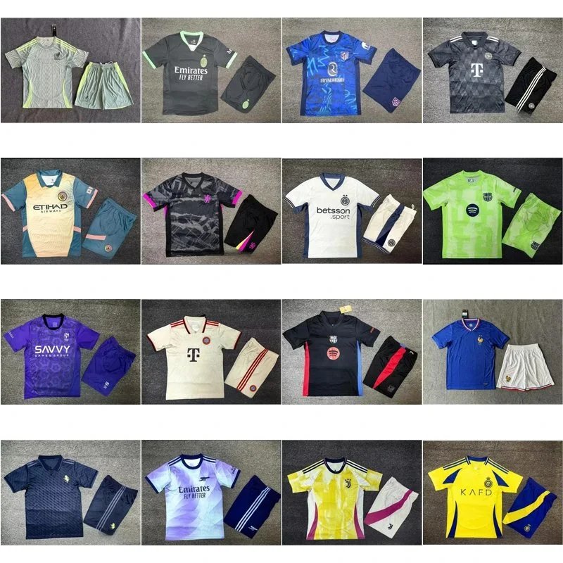 Multiple Team Soccer Jersey Set Assorted Colors Sport