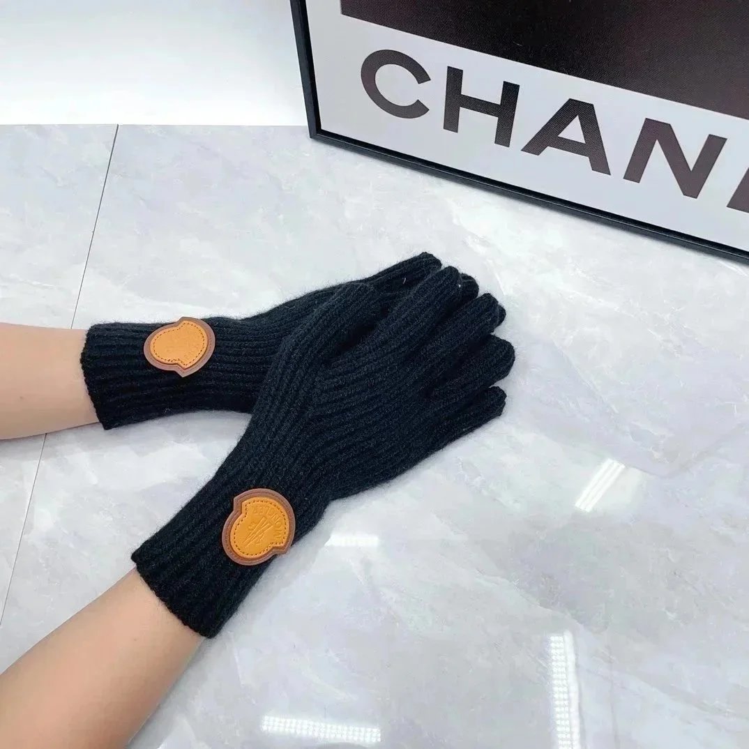 Dior Gloves Knit with Embroidered Bee Motif — 29