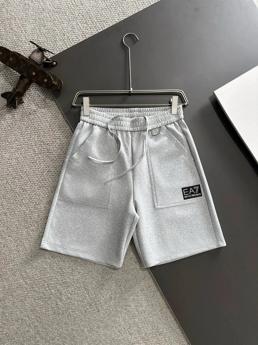 Louis Vuitton Shorts Textured Denim — A*RMANI