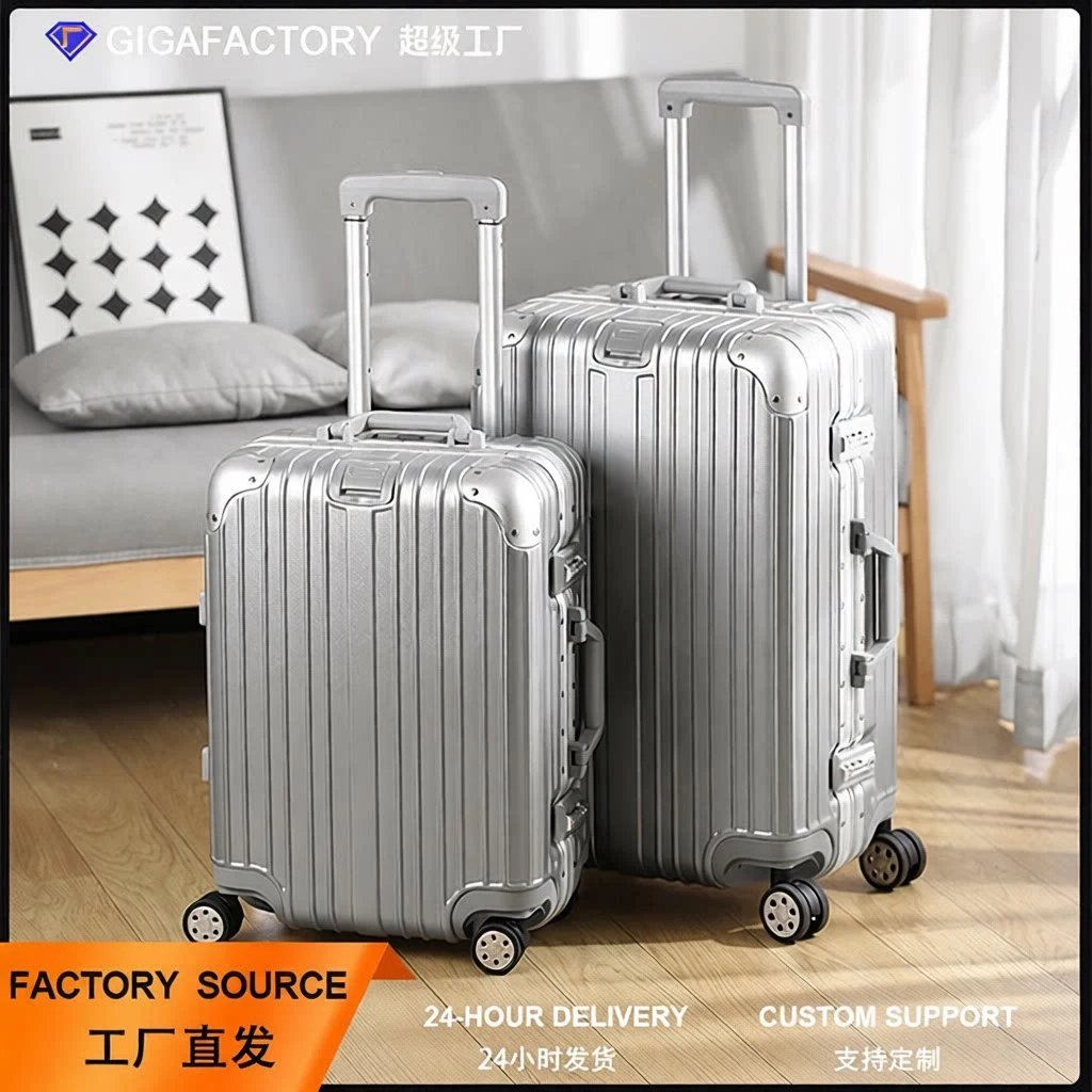 Unbranded Travel Bags Aluminum-frame hard-shell spinner suitcase image 2
