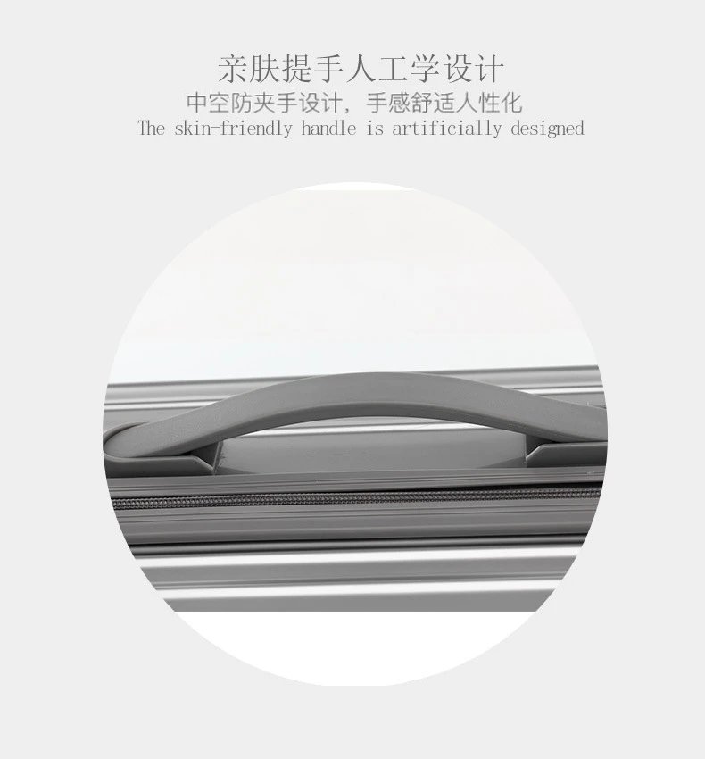 Design Silver Hardshell Spinner Suitcase Set Suitcase - 28