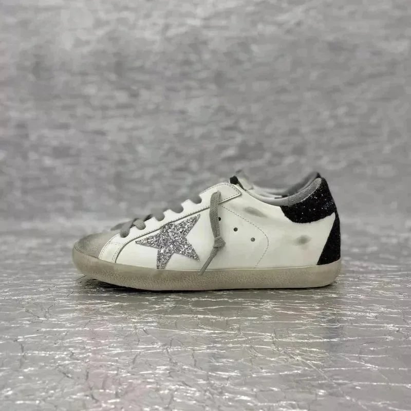 Golden Goose Sneakers Super-Star distressed star-appliqué image 14
